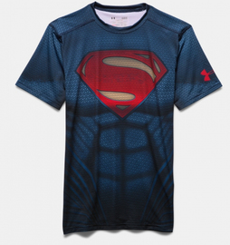 Компрессионная футболка Under Armour Transform Yourself Superman Compression Shirt, Фото № 4