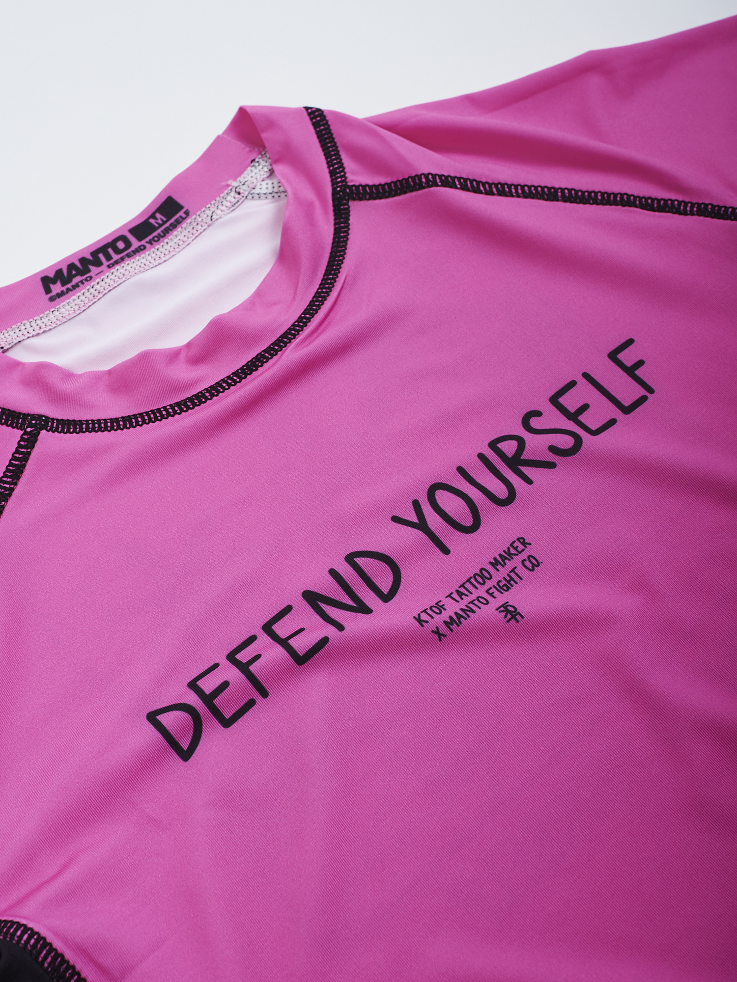 Рашгард MANTO Shortsleeve KTOF Pink цена