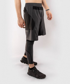 Шорти Venum G-Fit Training Shorts Grey Black, Фото № 2