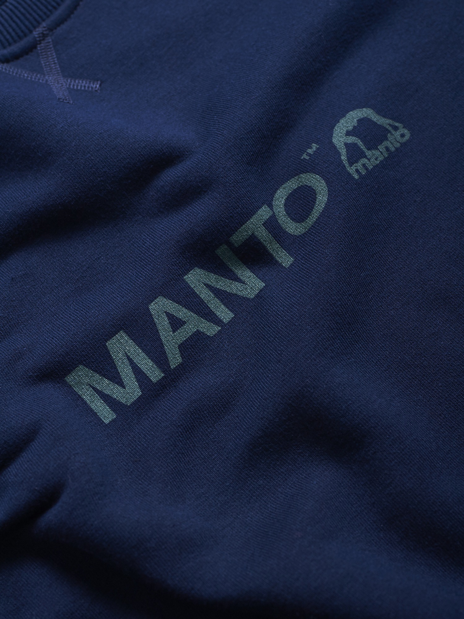 Свитшот MANTO Crewneck Insane Navy Blue фото