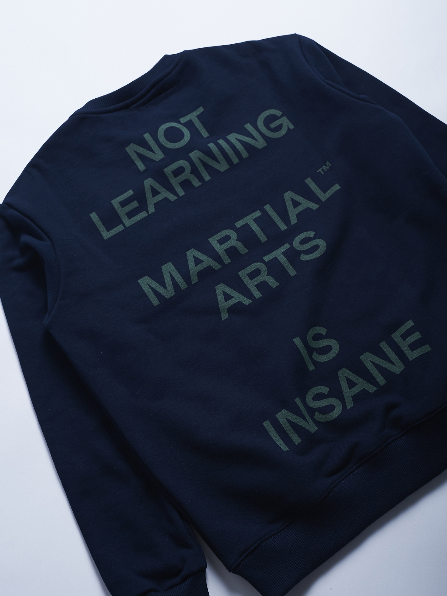 Свитшот MANTO Crewneck Insane Navy Blue купить