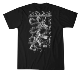 Футболка Howitzer Bone Snake Tee Black