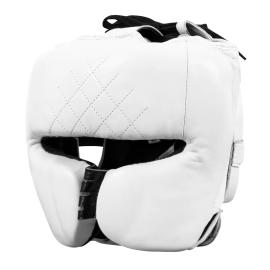 Боксерский шлем TITLE Boxing Ko-Vert Headgear White