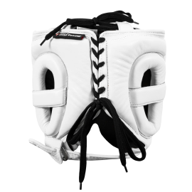 Боксерский шлем TITLE Boxing Ko-Vert Headgear White, Фото № 5
