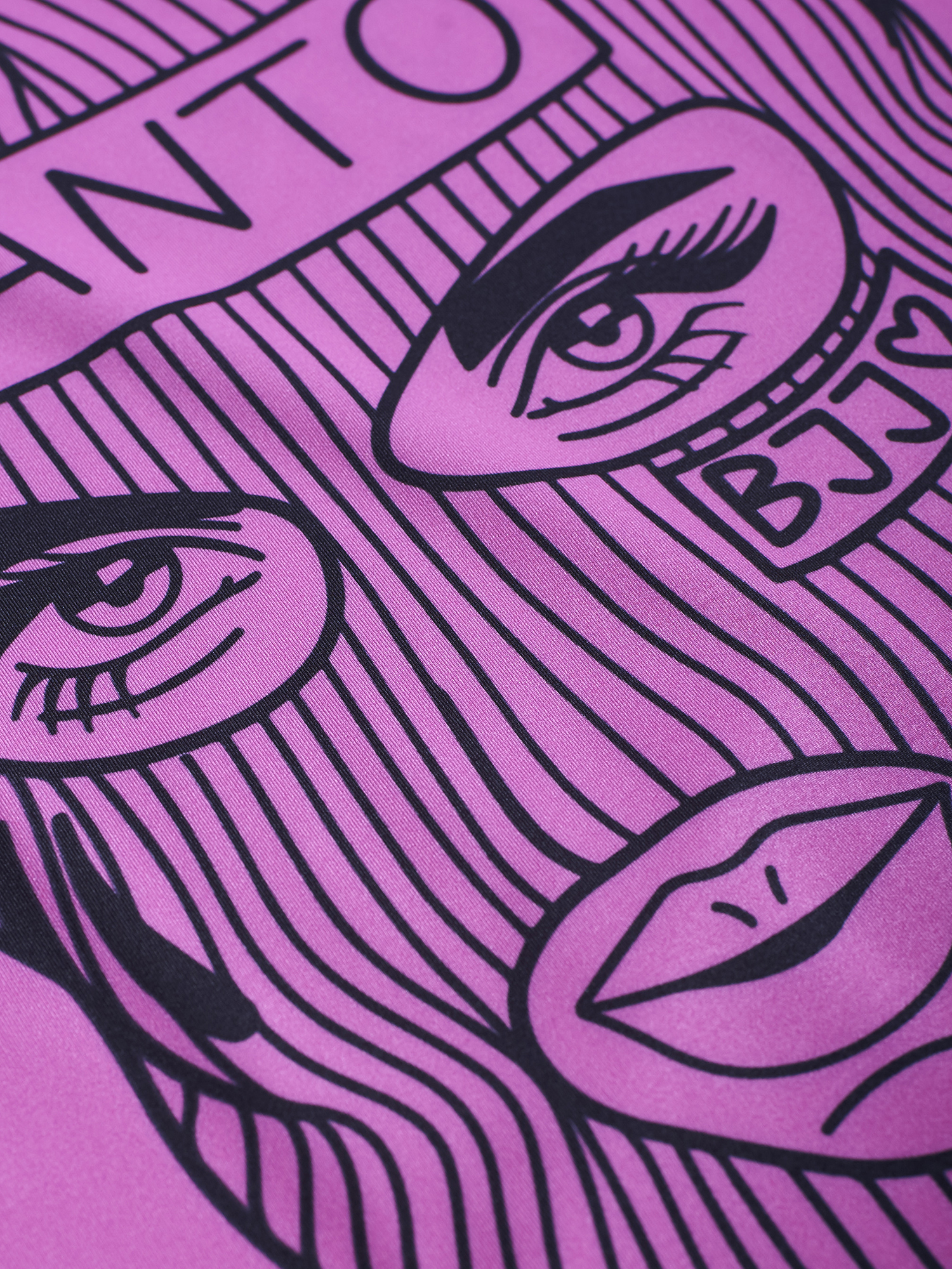 Rashguard MANTO X KTOF Balaclava Shortsleeve Pink size