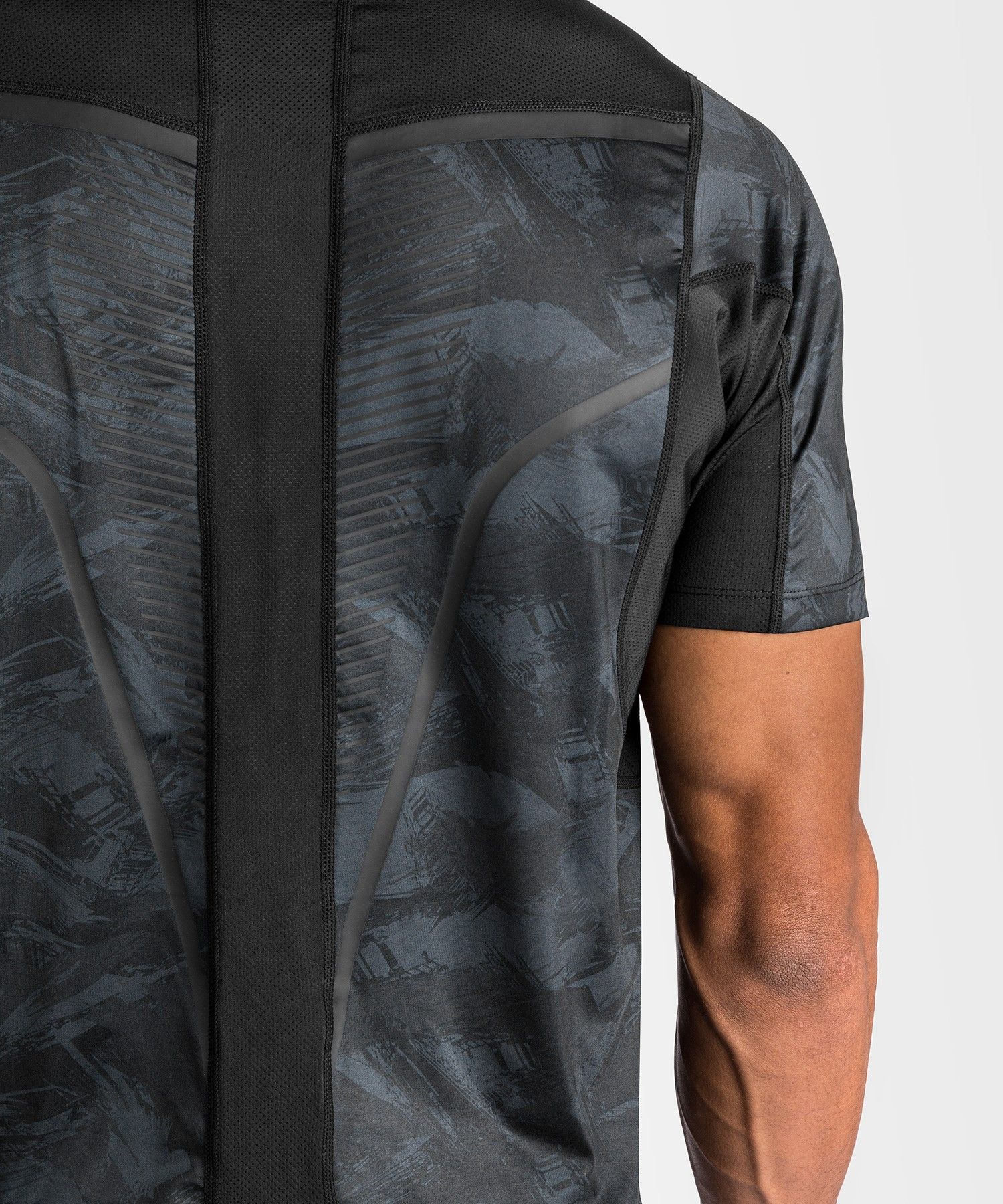 Тренувальна футболка Venum Electron 3.0 Dry Tech T-Shirt Black розмір