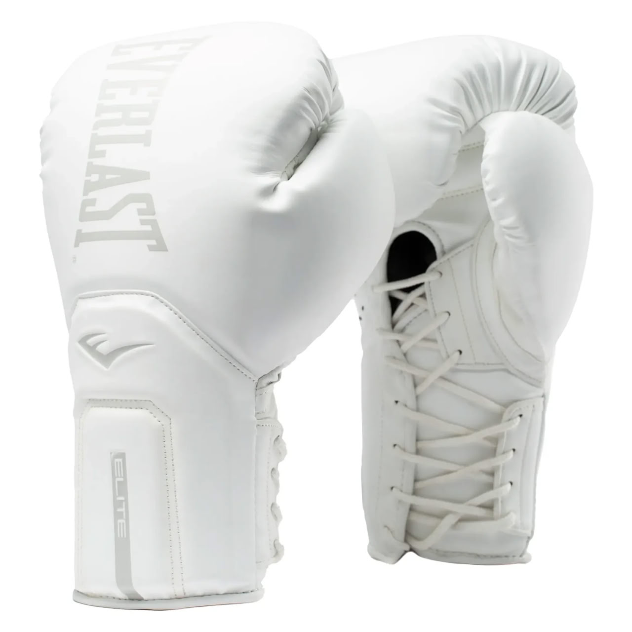 Боксерські рукавиці Everlast Pro Elite 2 Boxing Gloves Laced White