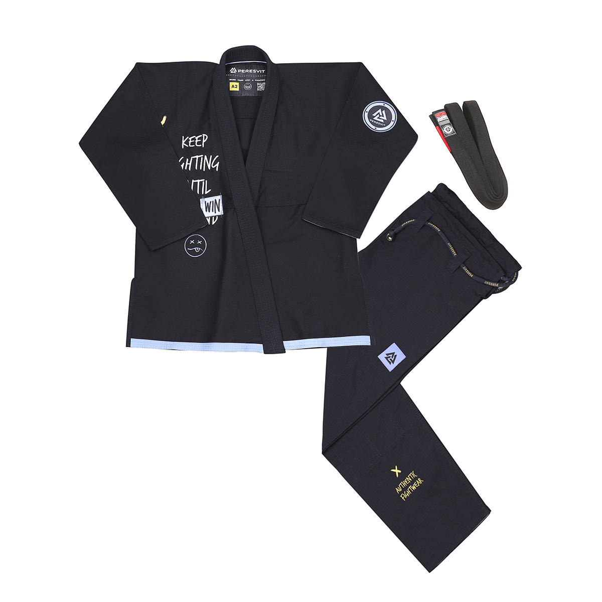 Кимоно Peresvit Keep Fighting Gi for Adults Black где купить