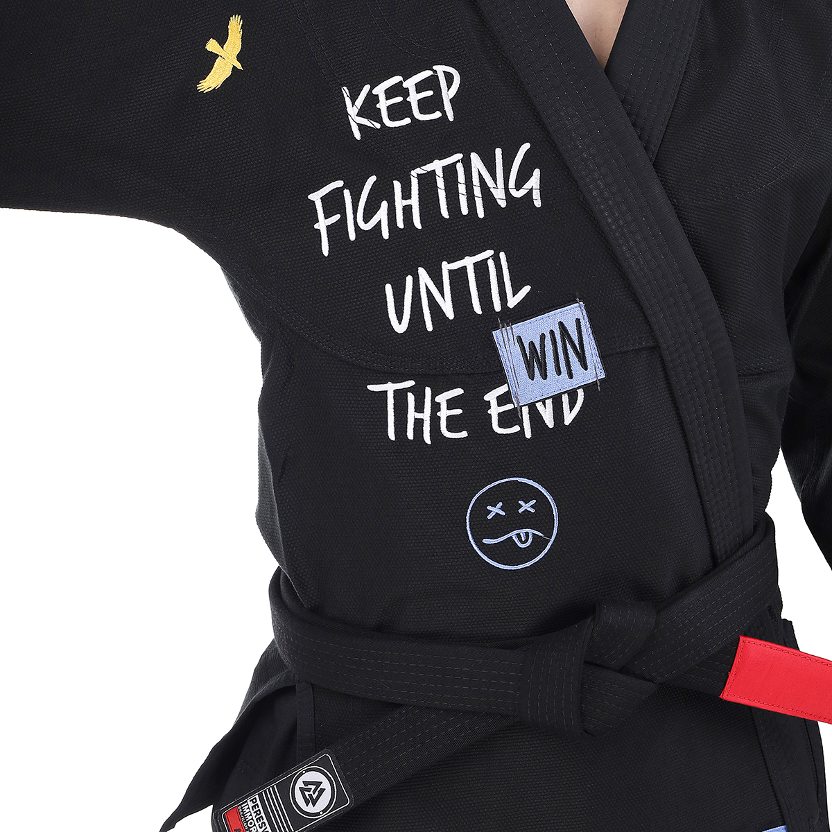 Кимоно Peresvit Keep Fighting Gi for Adults Black цена