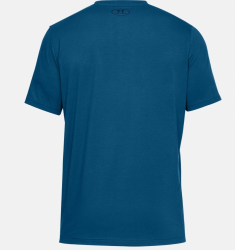 Футболка Under Armour Blocked Sportstyle Logo T-Shirt Blue оригінал