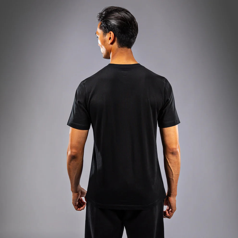 Футболка UFC Venum Fight Night 4.0 REPLICA Mens T-Shirt Black купити