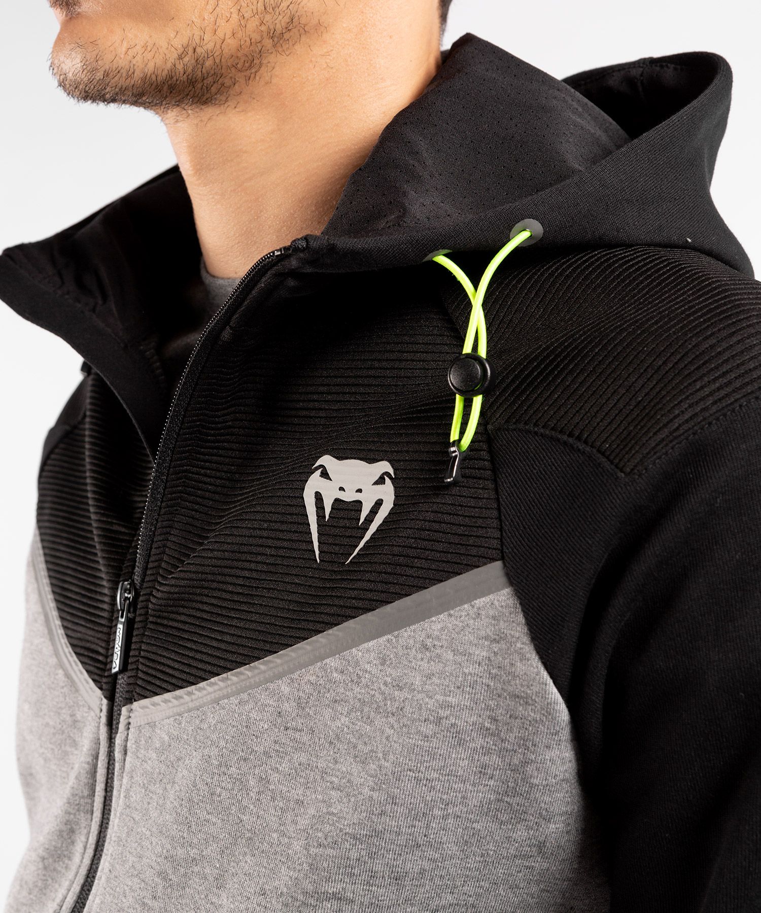 Venum Laser Evo 3 Hoodies Black Grey photo