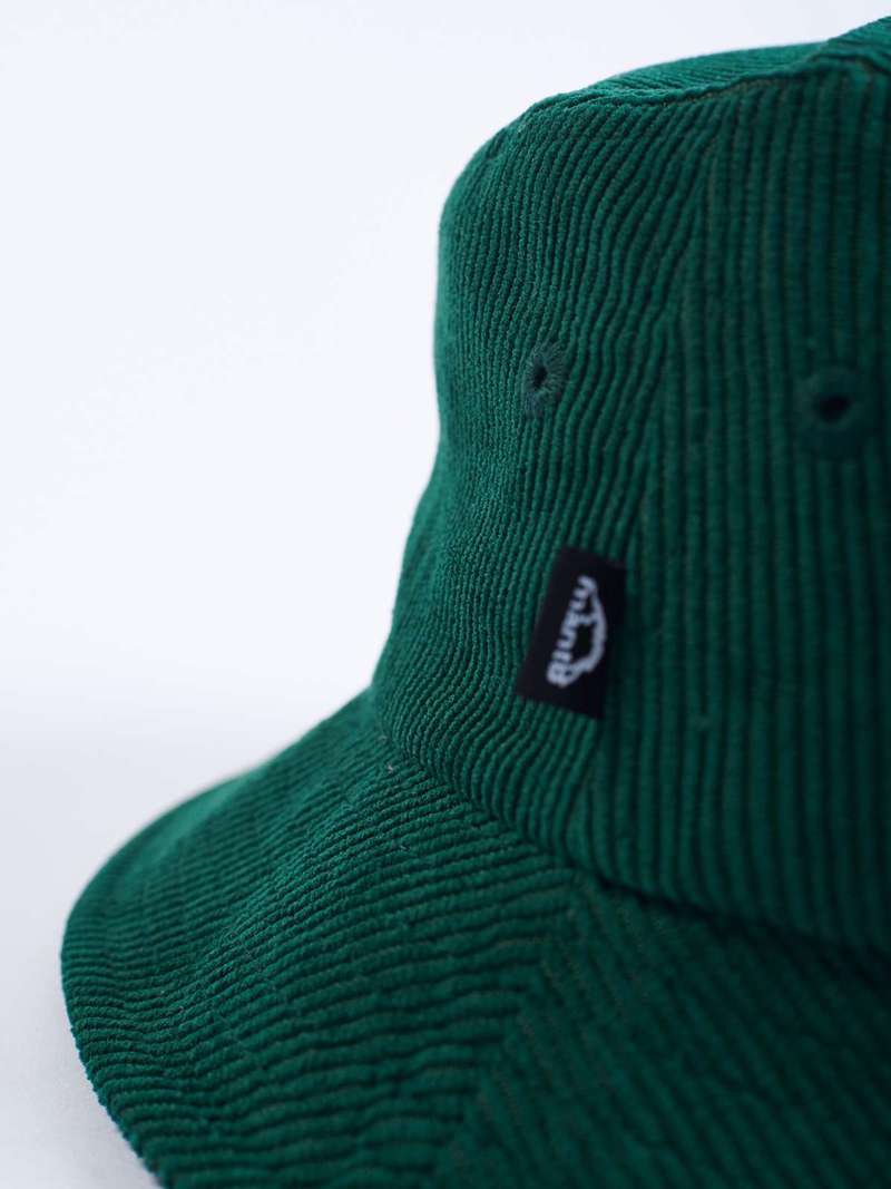 Панама MANTO Bucket Hat Italic Green фото