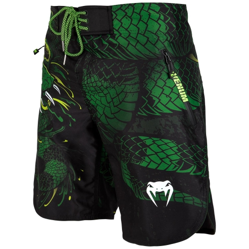 Шорты Venum Green Viper Boardshorts Black Green купить