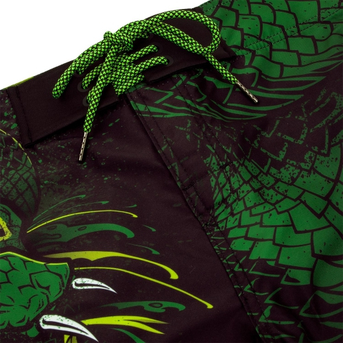Шорты Venum Green Viper Boardshorts Black Green оригинал