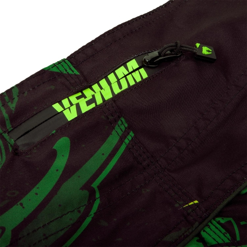 Шорты Venum Green Viper Boardshorts Black Green стоимость