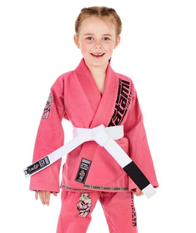 Childrens kimono Tatami Meerkatsu Kids Animal Gi Pink original