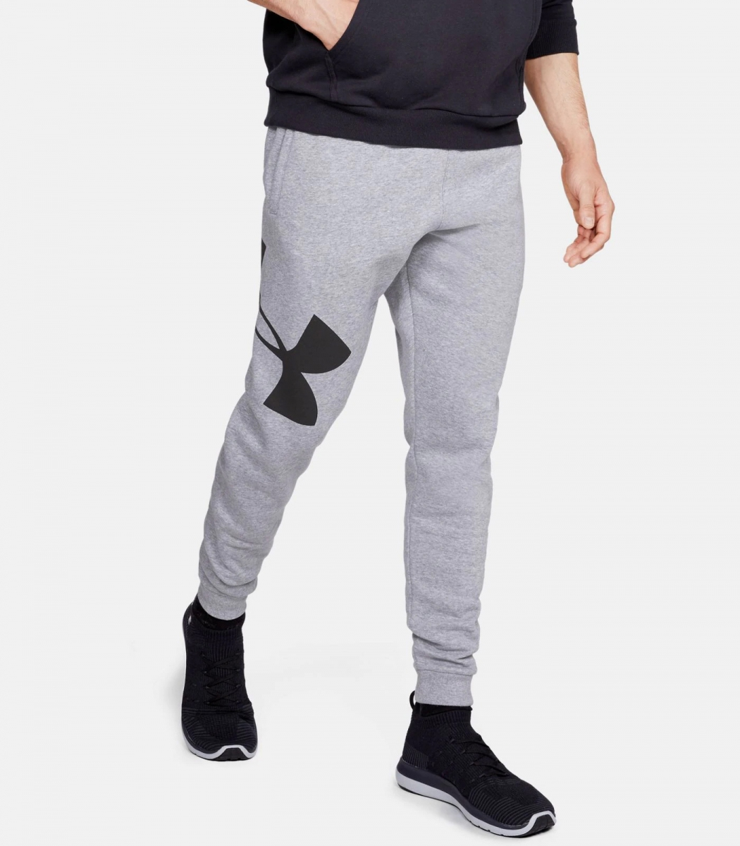 Спортивные штаны Under Armour Rival Fleece Logo Joggers Light Grey