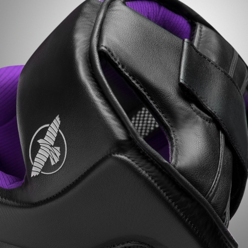 Шлем Hayabusa T3 Striking Headgear Black Purple ціна