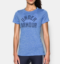 Женская футболка Under Armour Womens UA Tech T-shirt Blue