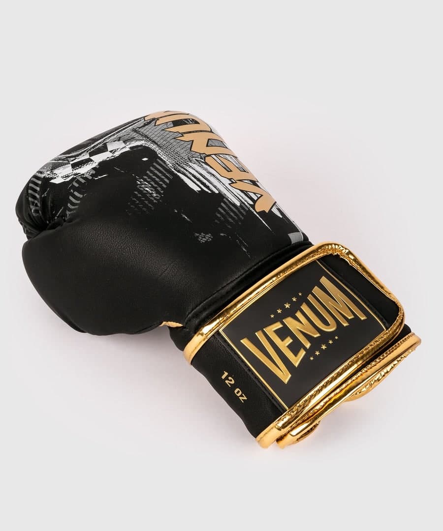 Боксерские перчатки Venum Skull Boxing Gloves Black цена