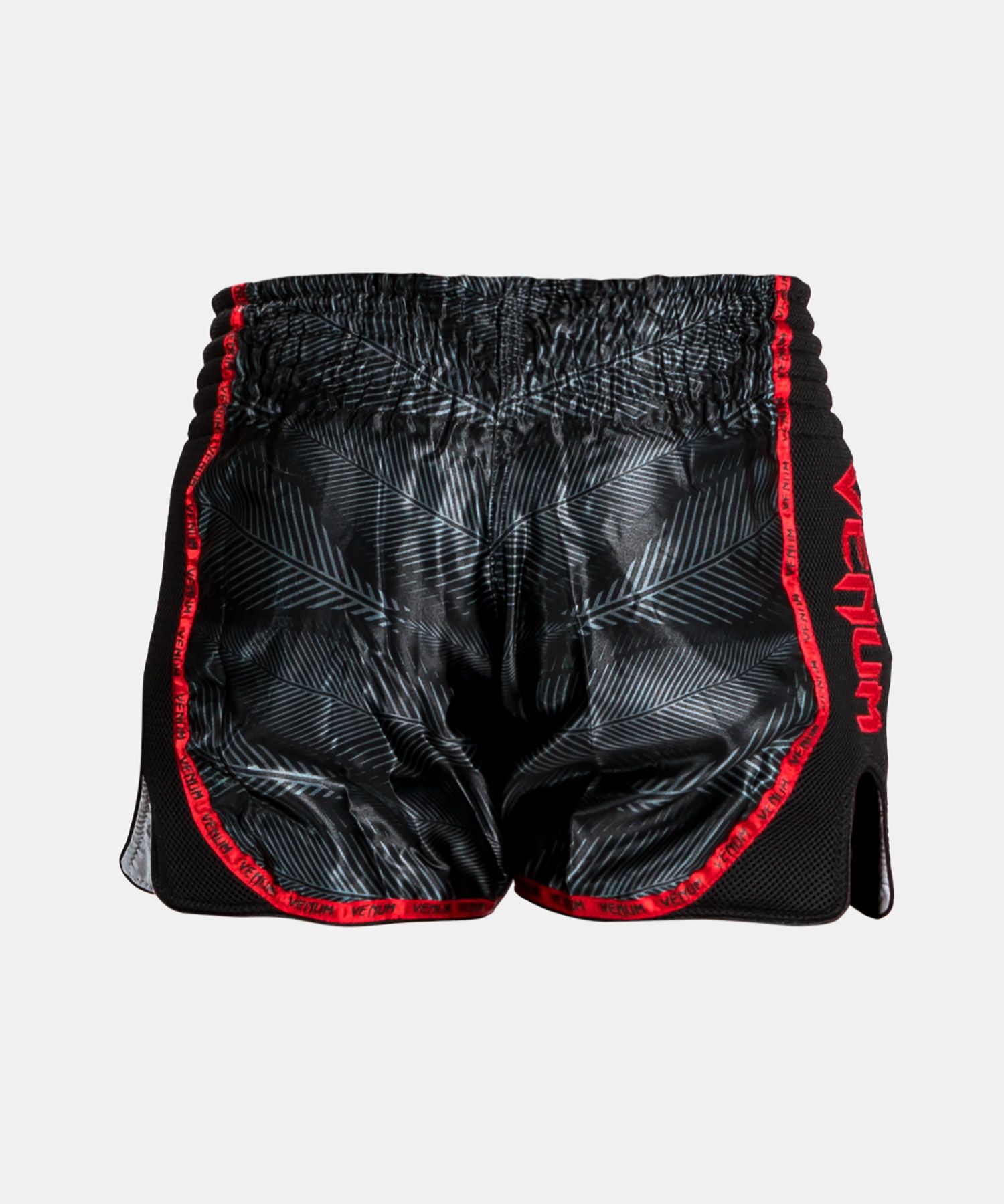 Шорты для тайского бокса Venum Phantom Muay Thai Shorts Black Red цена