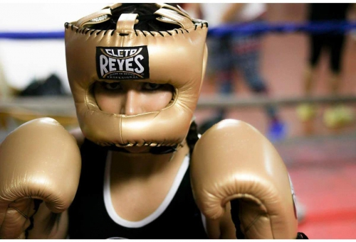 Cleto Reyes Redesigned Face Bar Headgear Gold price