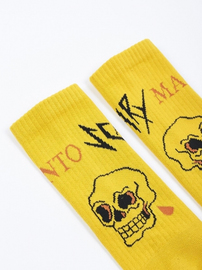 Носки MANTO Socks Skulls Yellow, Фото № 4