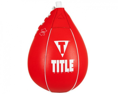 Груша Title Ali Sting Speed Bag 6 X 9 Red White купить