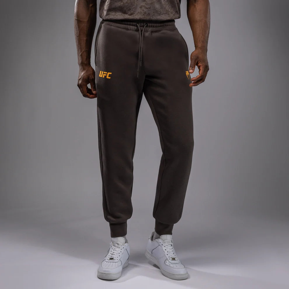 Спортивні штани UFC Venum FIGHT WEEK 4.0 PLAIN VERSION Mens Joggers Brown