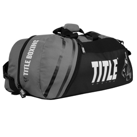 Cумка-рюкзак TITLE World Champion Sport Bag/Back Pack 2.0 Black Grey