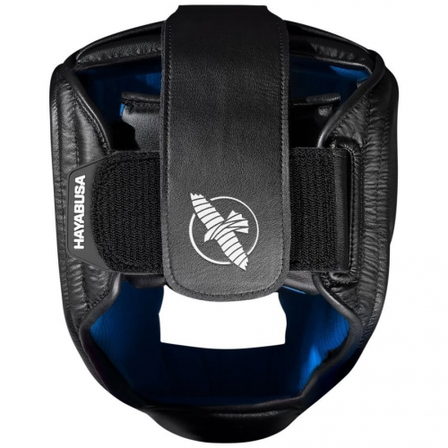 Шлем Hayabusa T3 Striking Headgear Black Blue фото