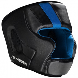 Шлем Hayabusa T3 Striking Headgear Black Blue, Фото № 3