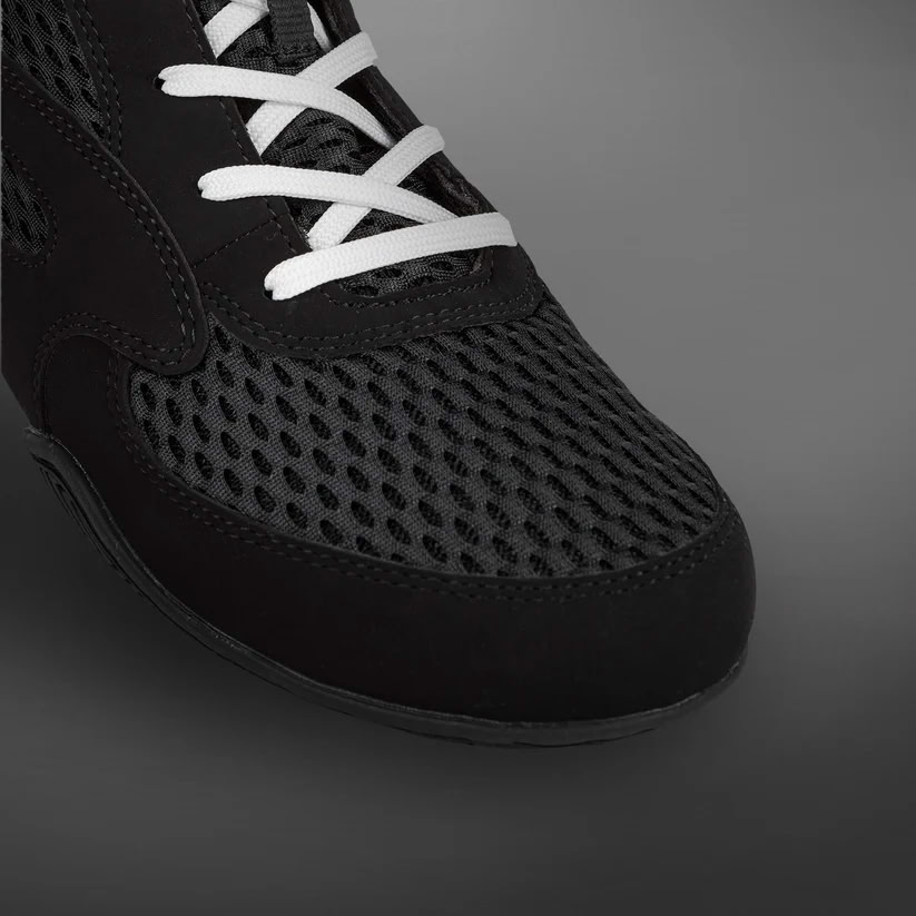 Боксерки Venum Contender Boxing Shoes Black White ціна