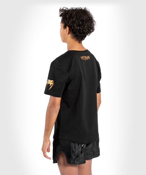 Детская футболка Venum Dragons Flight Kids T-Shirt Black Bronze фото