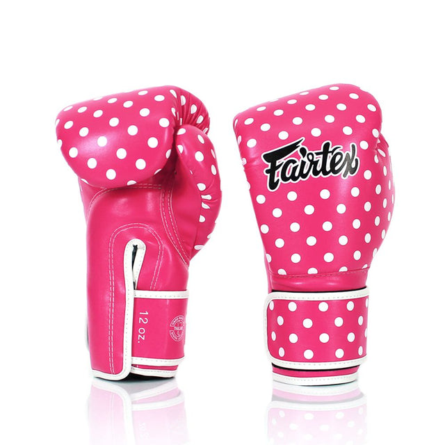 Fairtex BGV14P Art Collections Polka Dot boxing gloves buy