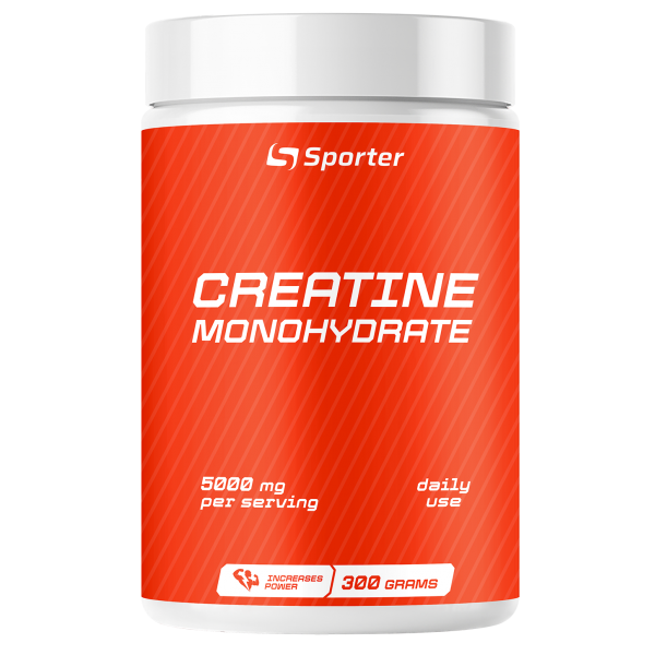 Креатин Sporter Creatine Monohydrate 300g																							