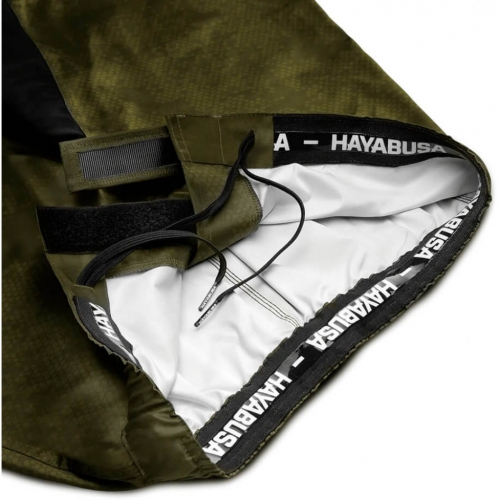 MMA shorts Hayabusa Hex Mid-Length Fight Shorts Green size