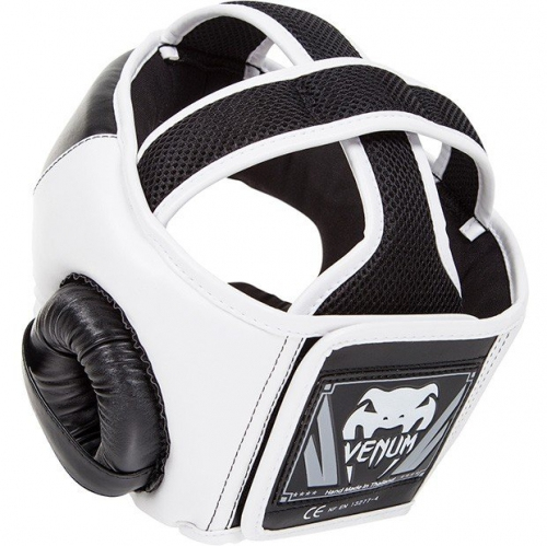 Боксерский шлем Venum Challenger 2.0 Headgear Hook Loop Strap Black Ice купить