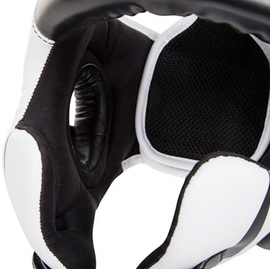 Боксерский шлем Venum Challenger 2.0 Headgear Hook Loop Strap Black Ice, Фото № 5