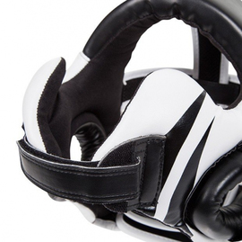 Боксерский шлем Venum Challenger 2.0 Headgear Hook Loop Strap Black Ice, Фото № 8