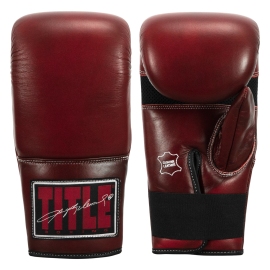 Боксерські рукавиці Title Boxing Sugar Ray Leonard Throwback Leather Bag Gloves