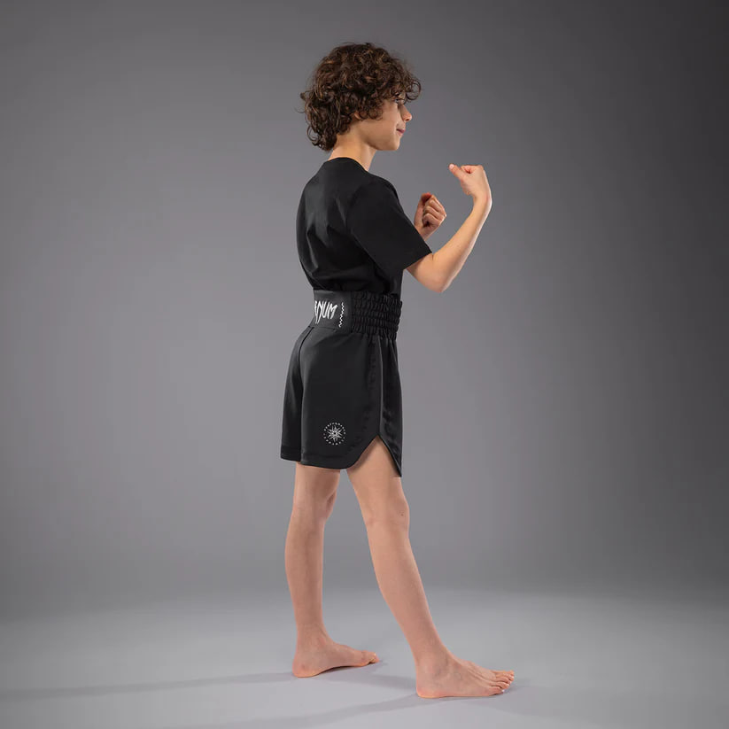 Дитячі шорти Venum Classic Kids Boxing Shorts - Black вартість