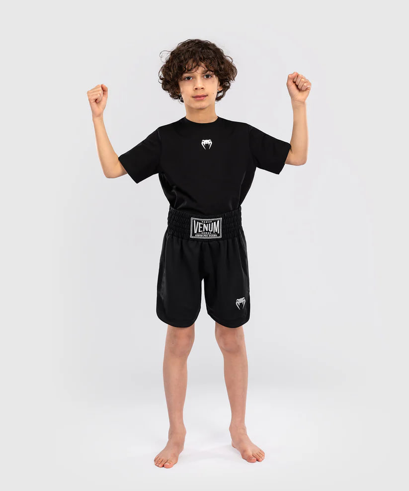 Дитячі шорти Venum Classic Kids Boxing Shorts - Black ціна