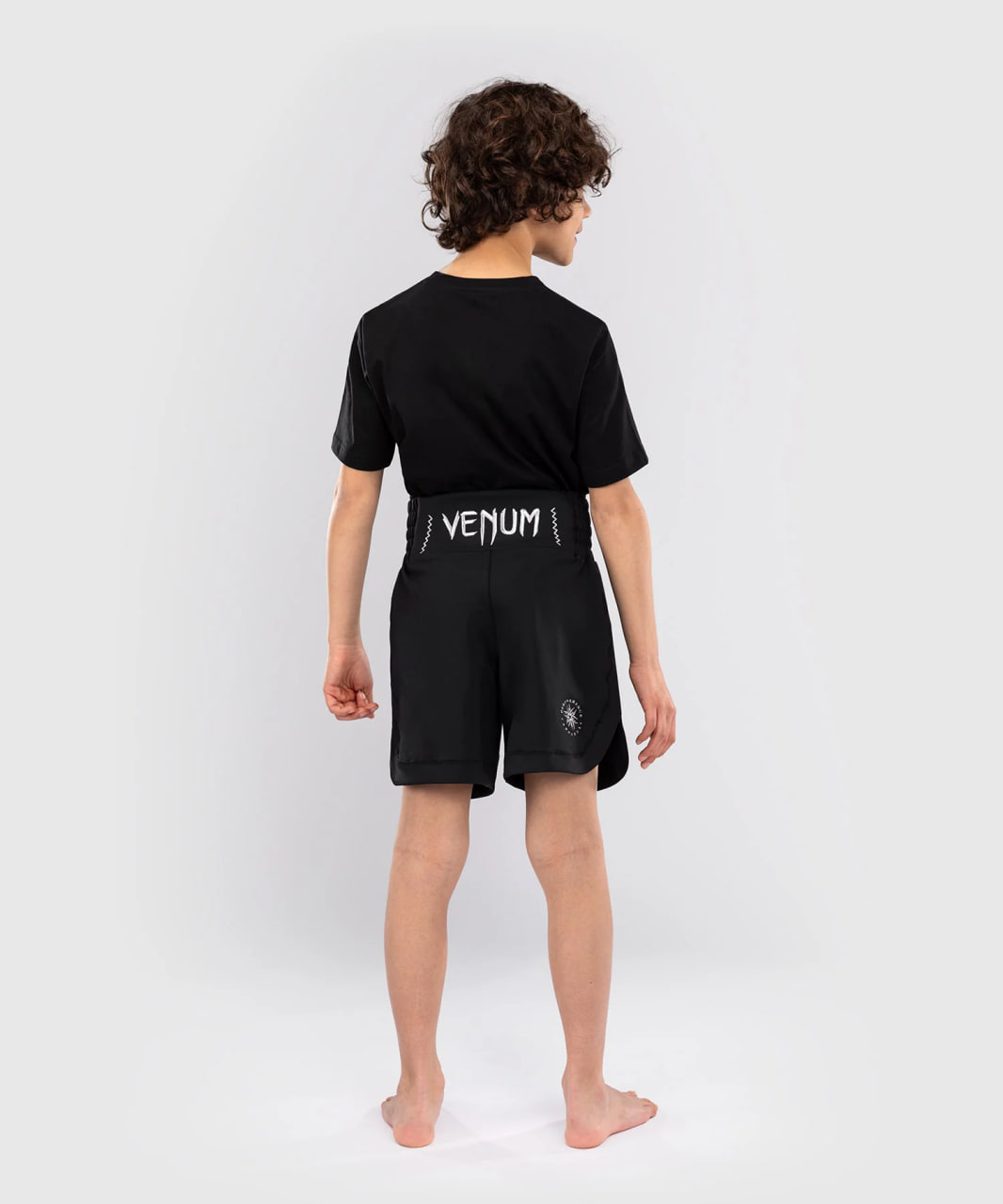Дитячі шорти Venum Classic Kids Boxing Shorts - Black фото