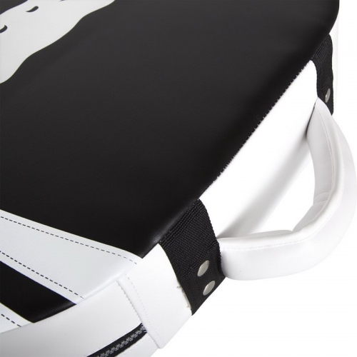 Thai suitcase Venum Absolute Square Kick Shield Skintex Leather Black Ice price