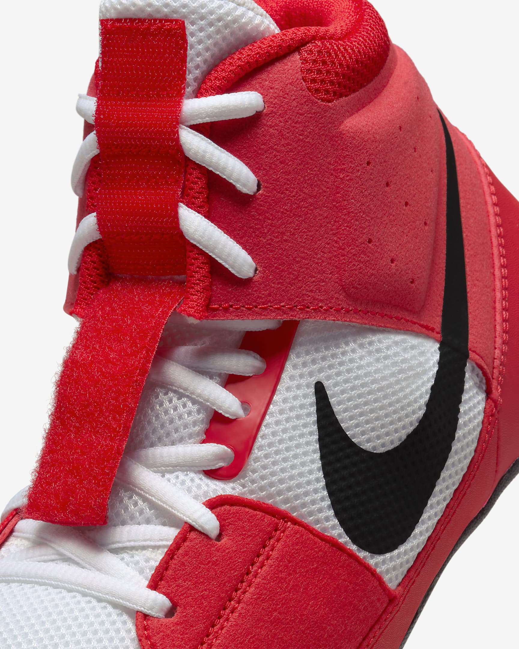 Nike Fury Wrestling Shoes Red White Black where to buy