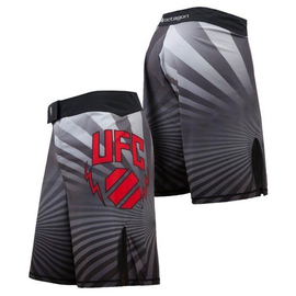 Шорты UFC Octagon Shock Training Shorts Grey, Фото № 3