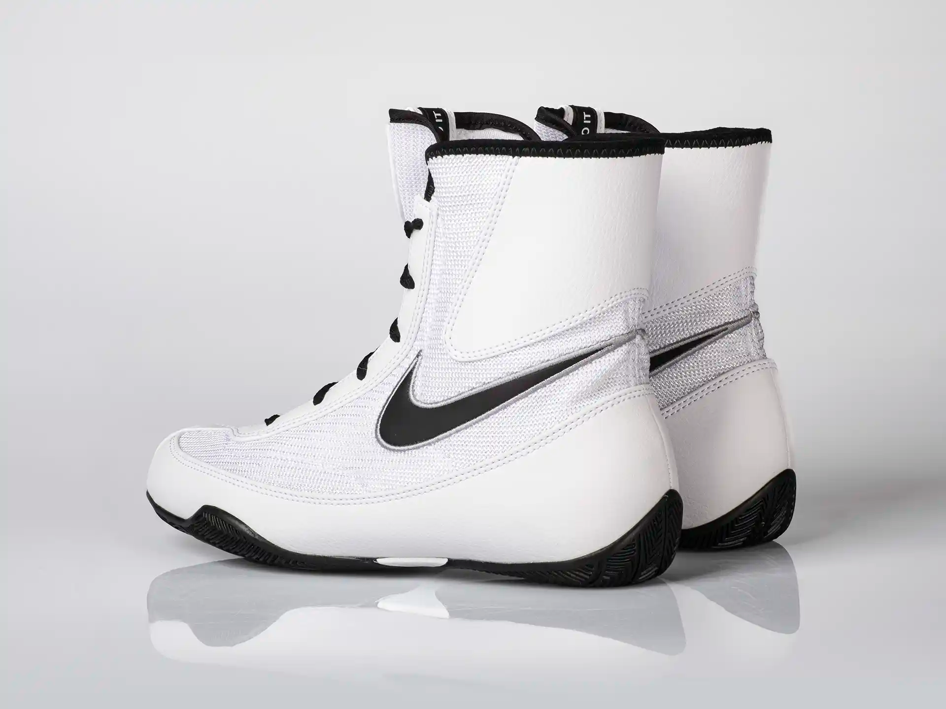 Nike Machomai 2.0 Boxing Boots White Black-Wolf Grey size