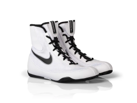 Боксерки Nike Machomai 2.0 Boxing Boots White Black-Wolf Grey